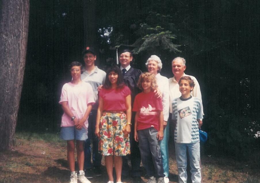 Family photo from the founder's story